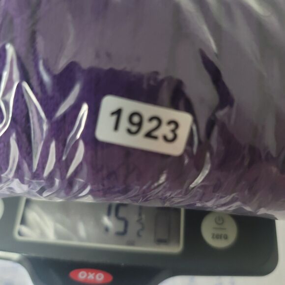 NWT Ralph Lauren Big Girls Cable Cotton Full Zip Hoodie Purple Size 12/14 Large - Picture 14 of 14